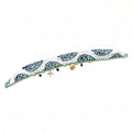 Green Leaf Anklet with Charms