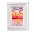 Sunset Over Water – Original Watercolor Painting